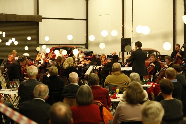 Shropshire car garage comes alive to the sound of music