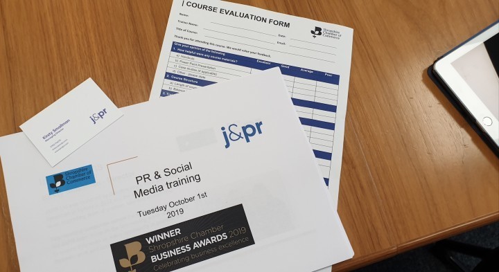 Are you looking for PR or social media training?