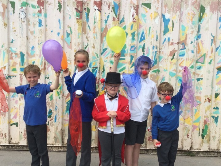 Circus comes to Telford school for Father’s Day celebration
