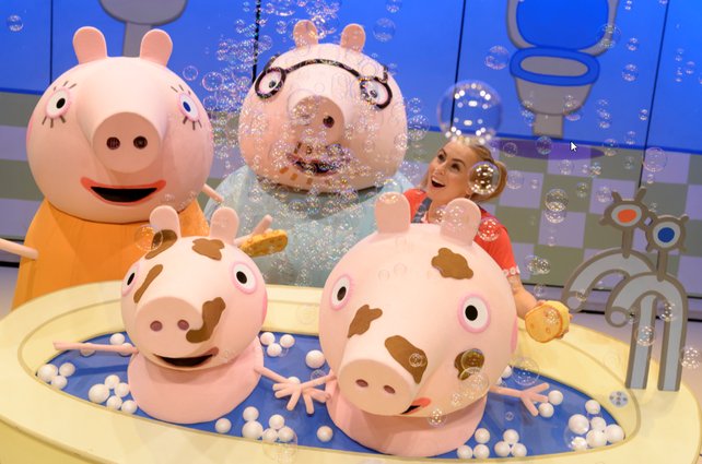 Peppa Pig brings birthday smiles