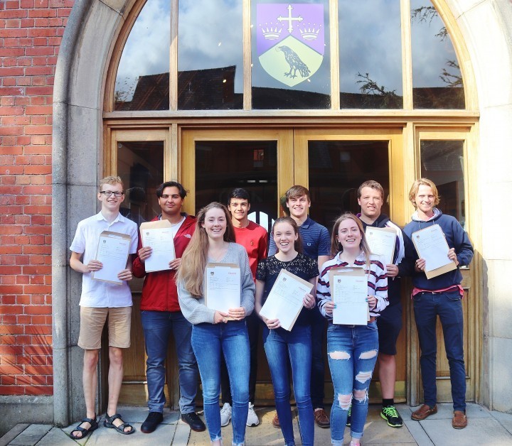 Ellesmere College celebrates A’level success