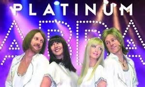 Platinum an Abba tribute band.