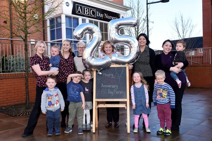 Telford nursery group celebrates successful 25 years in business