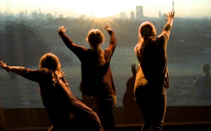 Experimental dance company at Theatre Severn