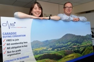 Elizabeth Martial and Peter Masters, of Caradoc Medical Services.