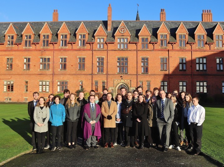 Students from Denmark settle in at Shropshire school