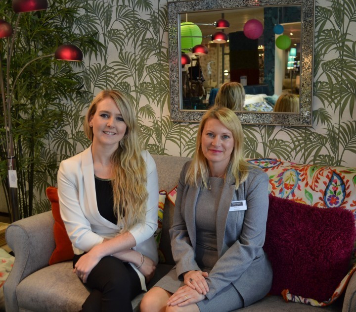 Pair reunited at Shropshire furniture store