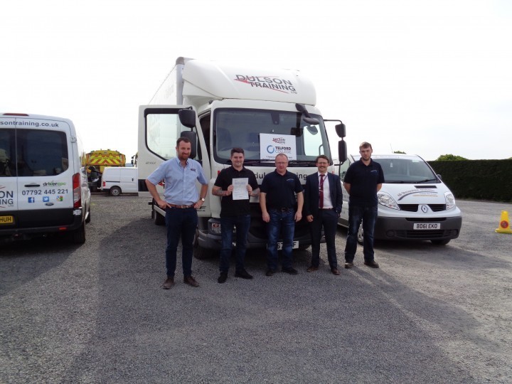 Adaptions to vehicles at Shropshire training centre allows amputee to take test