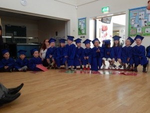 Children graduating from ABC Lightmoor