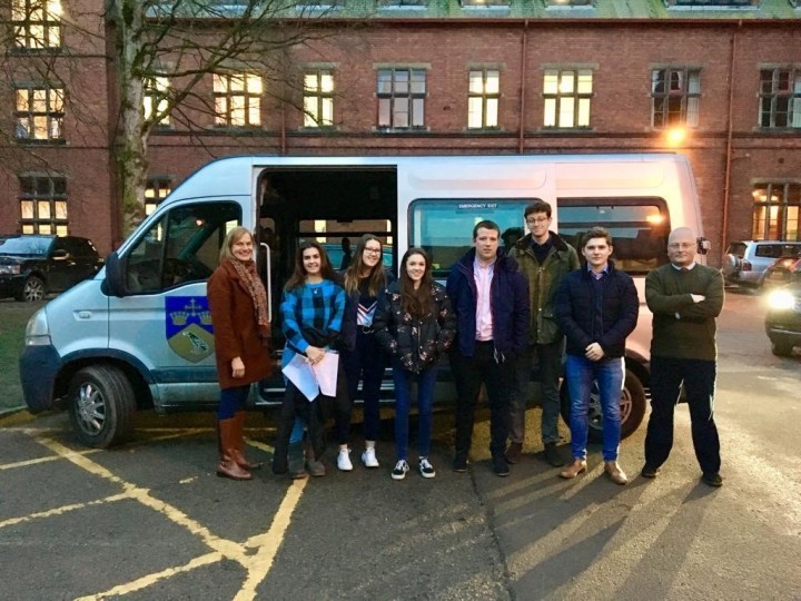 Shropshire students volunteer to help homeless charity
