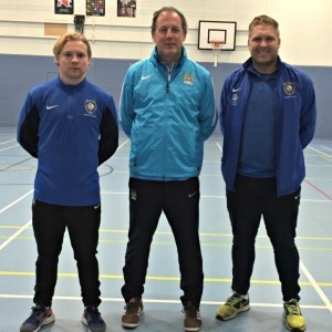 Elliott Durrell, Alan Binnersley and Neil Prescott