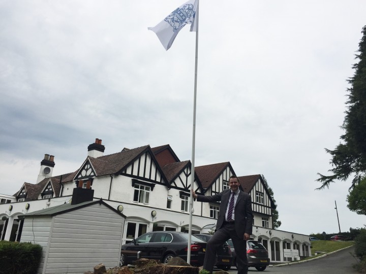 Telford hotel flying the flag for wedding season