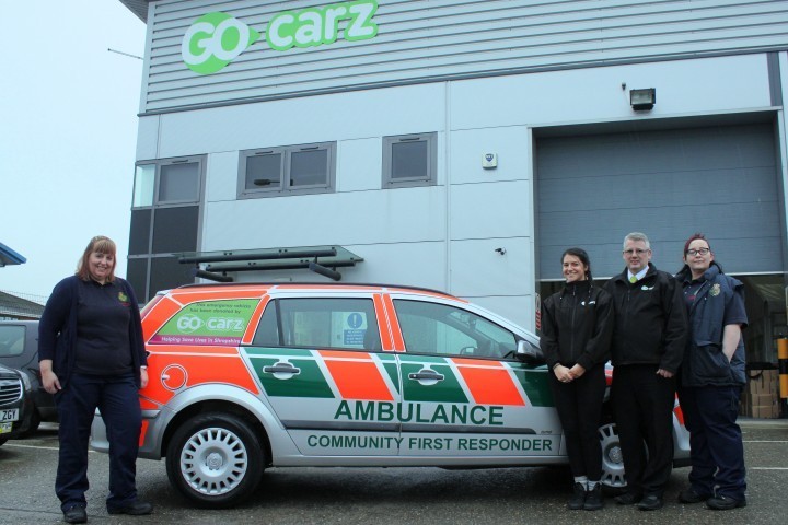New vehicle for Community First Responders to help save lives