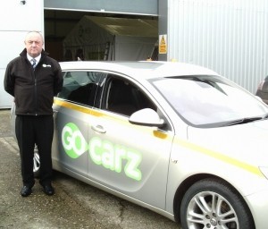 Anthony Taylor, the first driver support officer to be employed by Go Carz.