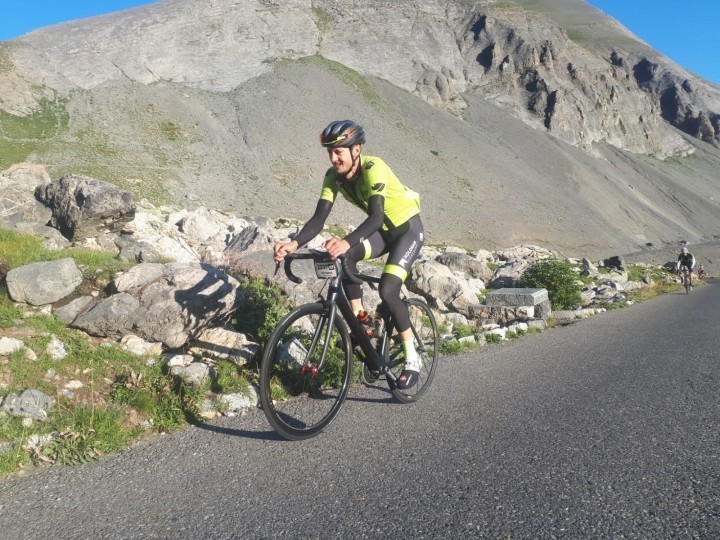 Shropshire rider makes podium for 2018 Haute Route Alps