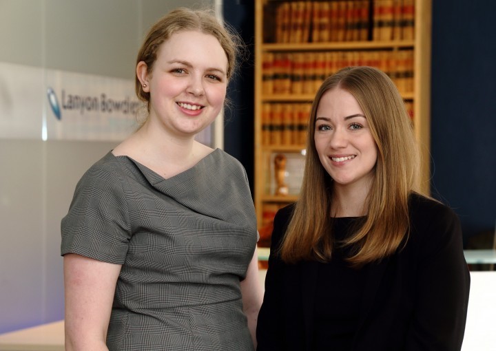 Shropshire law firm growing with new trainees