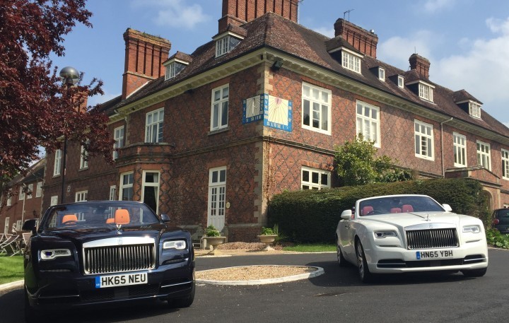 Rolls-Royce fleet rolls into Shropshire for rare line-up
