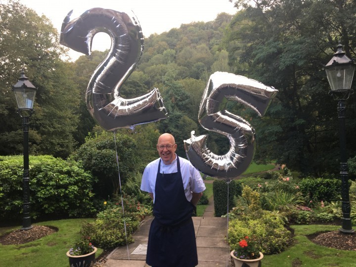 Head chef of Ironbridge hotel celebrates 25 years service