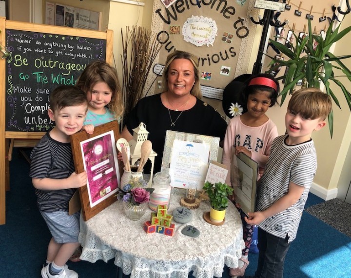 Telford day nursery becomes first business in Shropshire to win national accreditation