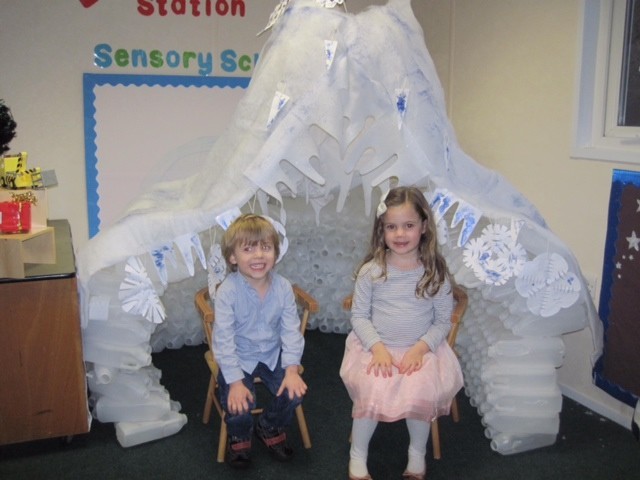 Igloo of fun at ABC Day Nursery