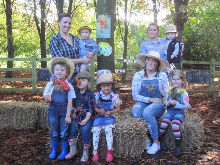 Telford nurseries give food donations to elderly