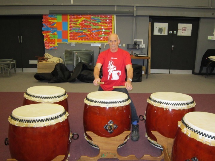 New Japanese drums delievered to north Shropshire school