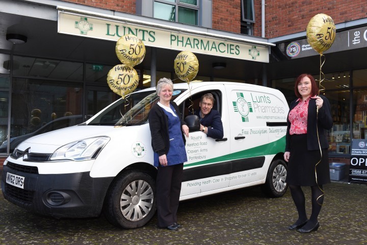 Pharmacy celebrates golden year with branded stores and vans