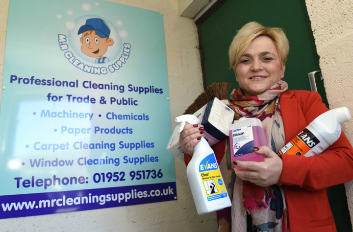 Cleaning supplies trade counter is a huge success