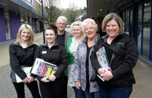 Gem Bridges, Phoebe Shufflebotham, Councillor Stephen Reynolds, Councillor Gilly Reynolds, Councillor Hilda Rhodes and Sally Themans.