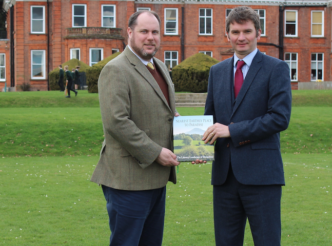 Estate agents and school team up for book launch