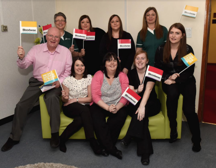 Bake sale for charity in Telford
