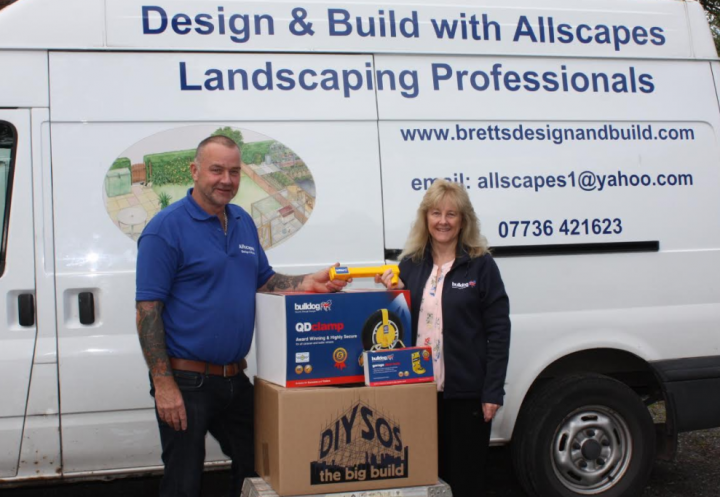 Shropshire security firm helps out DIY SOS volunteer theft victim
