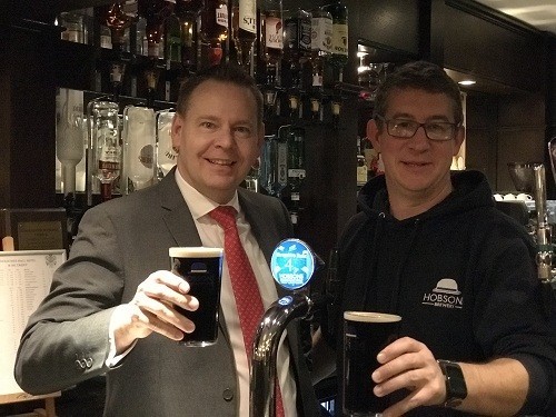 New beer celebrates Shropshire at county hotel