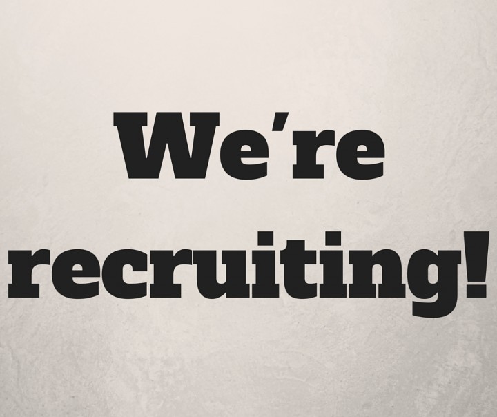 We are recruiting