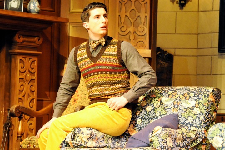 Oliver Gully as Christopher Wren is one of the stars of the show.